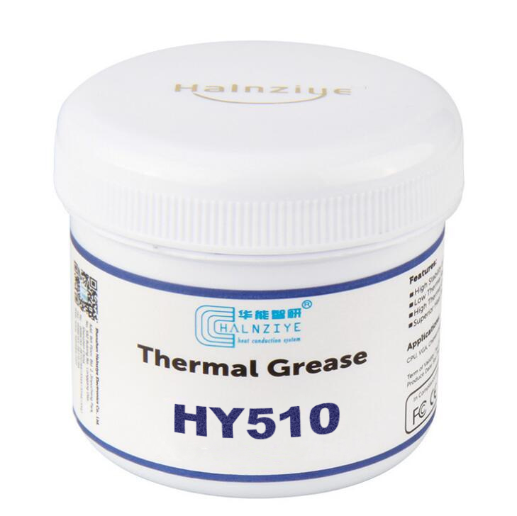 Термопастая теплопроводная Halnziye hy510 банка 1,93 ВтмК от -30°C до 300°C 150 г (YUT_V10618)
