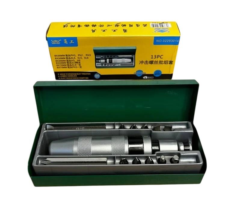 Отвертка ударная Impact Screwdriver Set (VEN-1638)