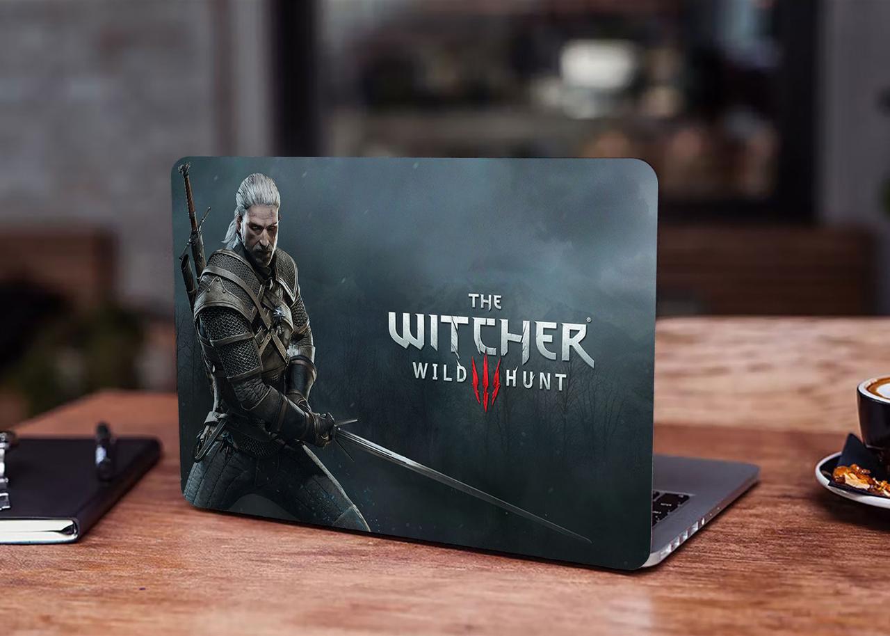 Наклейка на ноутбук с диагональю 17,3" Ведьмак 3 Wild Hunt 400х260 мм (2765624073)