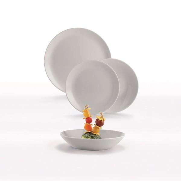 Столовий сервіз Luminarc Diwali Granit склокераміка 19 пр. Сірий (2920P)