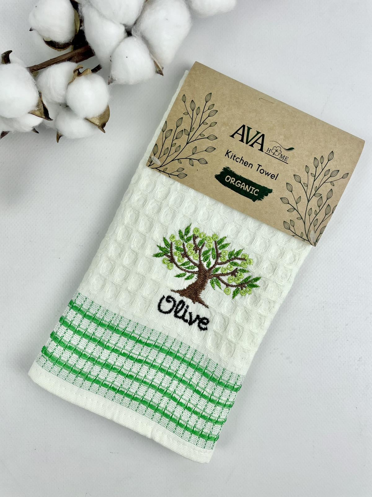Кухонное полотенце вафельное Quality Olive 1 45х70 см (CN37442)