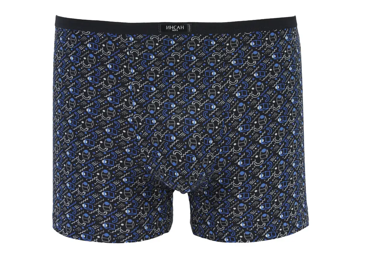 Мужские боксеры стрейчевые Бамбук Indena Insung L р. 44 2 шт. Синий (INS-18624) Мужские боксеры стрейчевые Бамбук Indena Insung L р. 44 2 шт. Синий (INS-18624)