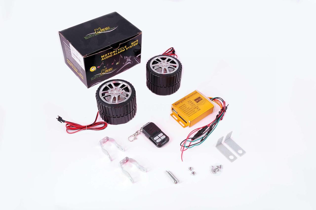 Аудиосистема CZMP3005-4 2.5 сигнализация/FM/МР3 плеер/пульт управления Черный (2177140829)