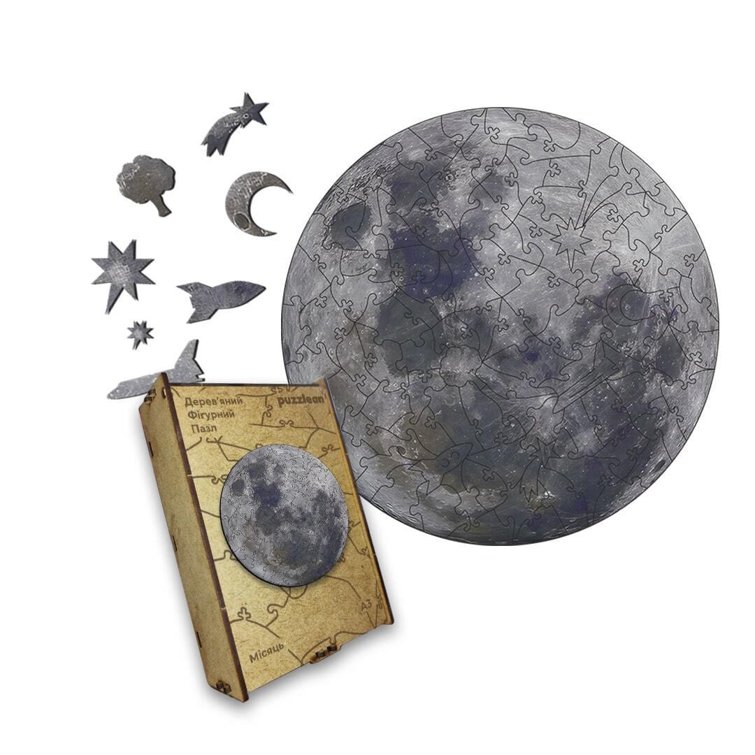 Пазл дерев'яний таємничий місяць А1 500+ ел. Пазл дерев'яний таємничий місяць А1 500+ ел.