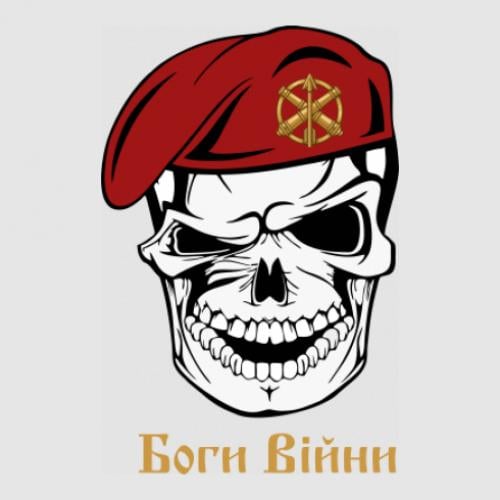 Стикер "Боги Війни" 26,6x40 см Разноцветный (21561848)