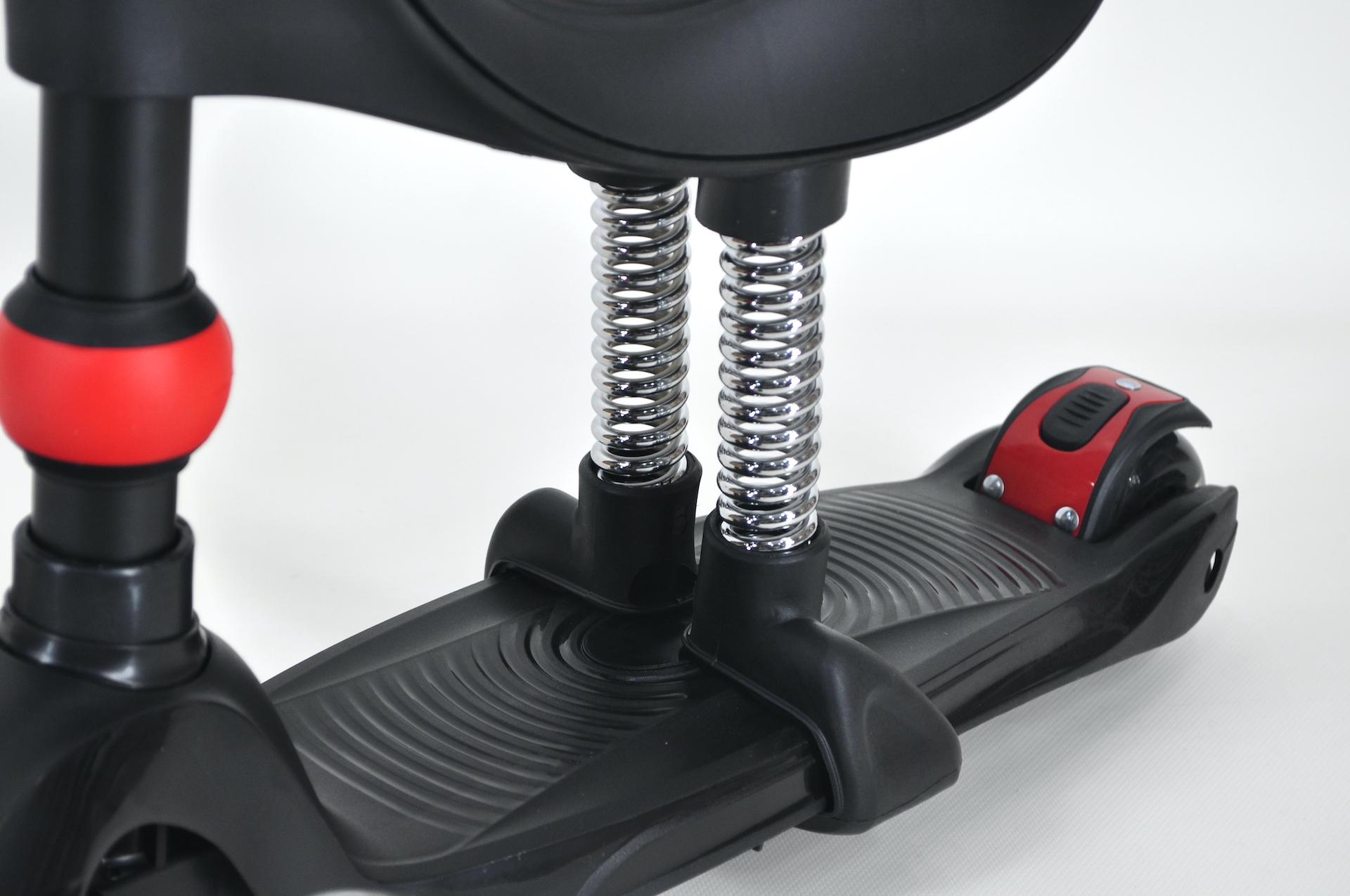 Самокат біговел Maraton Credo 3в1 дитячий триколісний з сидінням та батьківською ручкою Чорний - фото 8 Самокат біговел Maraton Credo 3в1 дитячий триколісний з сидінням та батьківською ручкою Чорний - фото 8