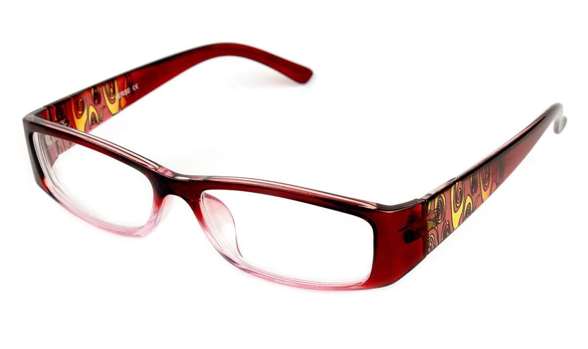 Очки для зрения женские Oftalmic диоптрия +1.50 52-17-128 линза стекло PD60-64 (173-74|G|p1.50|28)