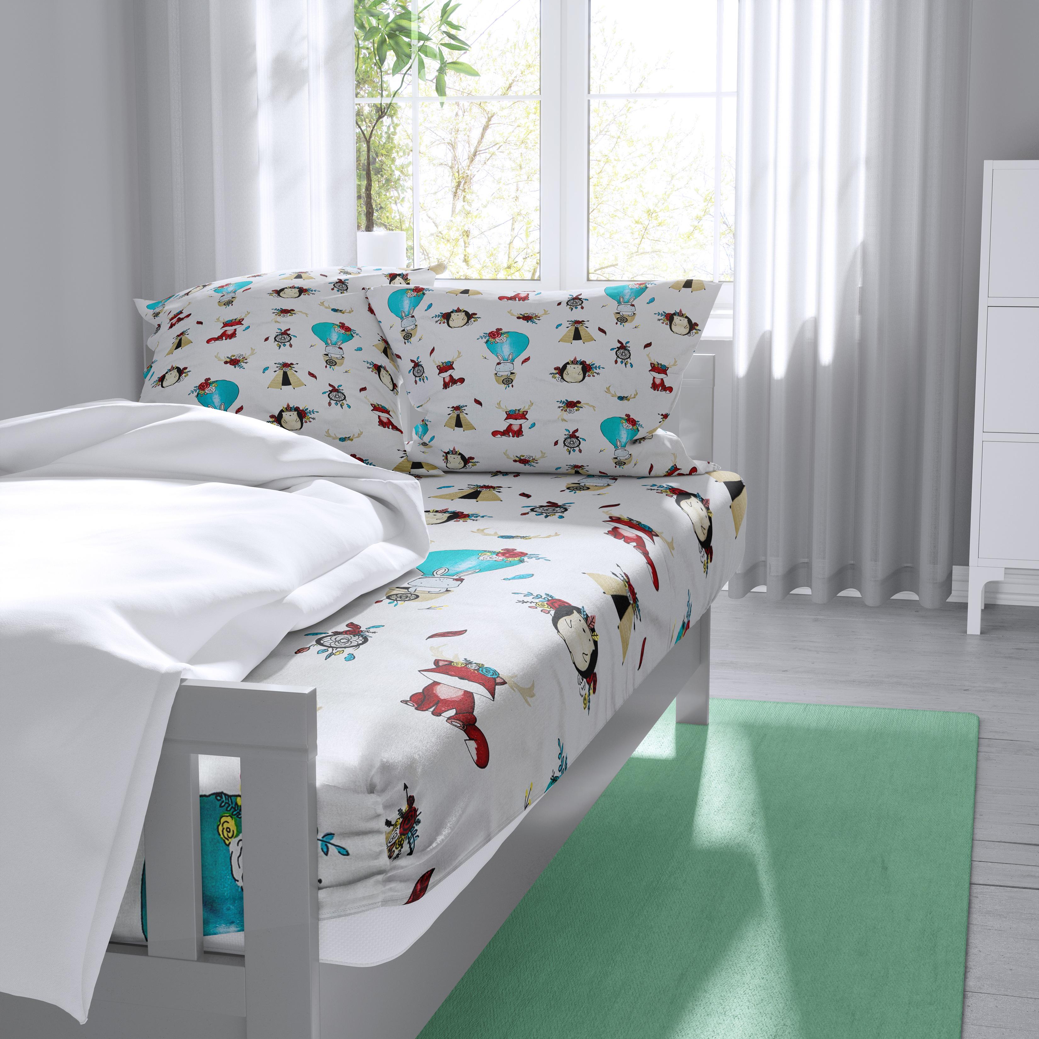 Простынь на резинке Веселые зверята 3 160х200 см и две наволочки 50х70 см бязь (G-0803FA3/pz160) Простынь на резинке Веселые зверята 3 160х200 см и две наволочки 50х70 см бязь (G-0803FA3/pz160)