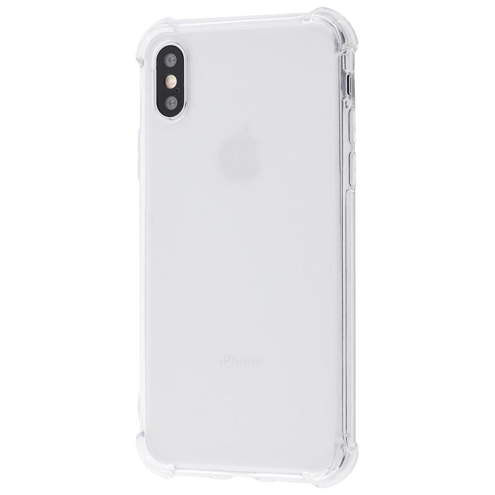 Чехол PRC WXD силикон 8 мм HQ для iPhone X/XS Transparent