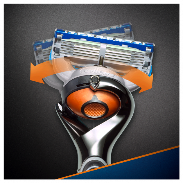 Станок для бритья мужской Fusion 5 Gillette Fusion5 ProGlide Power Flexball с 1 сменным картриджем - фото 5