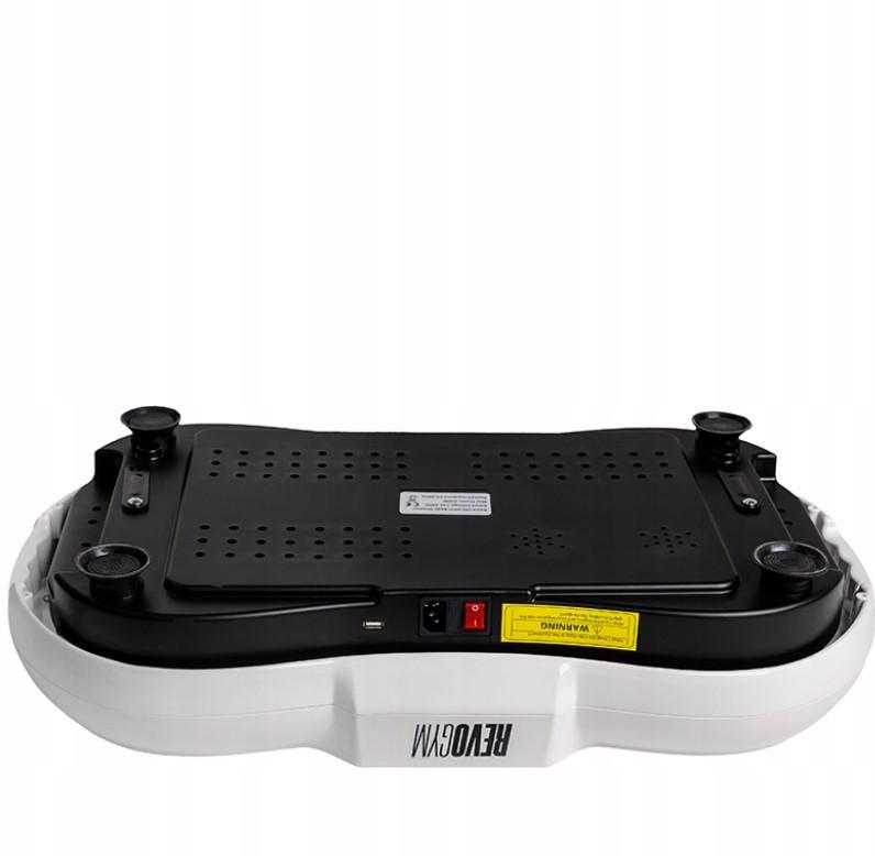 Виброплатформа-массажер тренировочная REVOGYM с пультом дистанционного управления White (1183) - фото 9