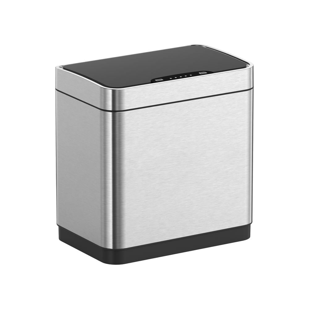 Ведро для мусора KOER TC-020312-02 12 л с сенсорным прямоугольным нержавеющим покрытием (KR5586)