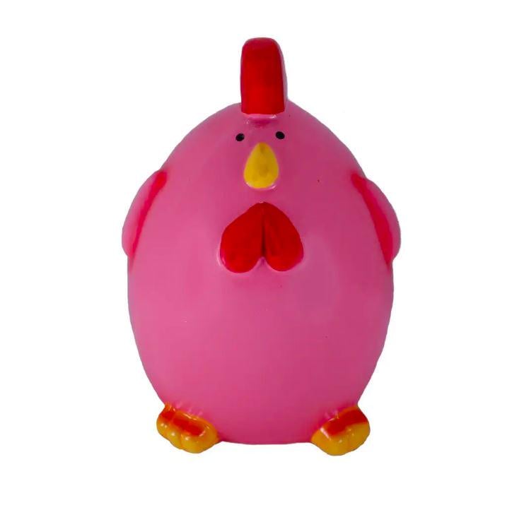 Скарбничка Півень кераміка Рожевий (OR-1078)