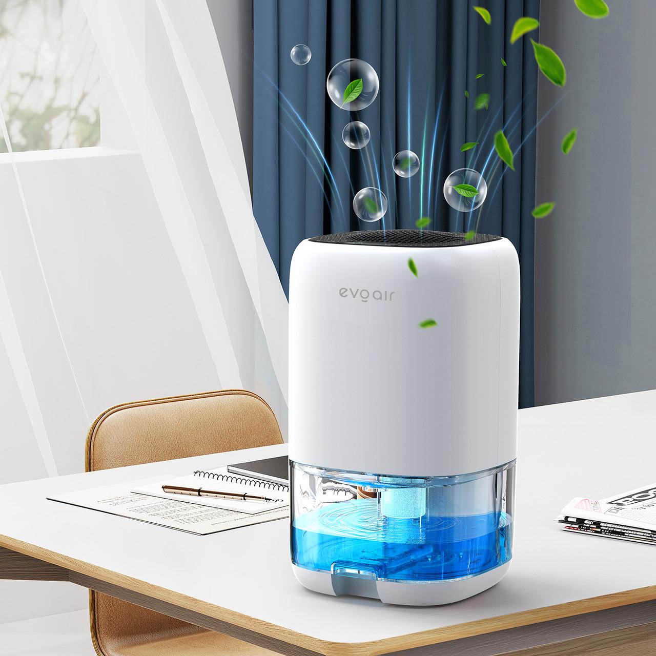 Осушитель воздуха Evoair HUMIX300 300 мл/24 часа бесшумный резервуар 1 л Белый (2681376320) - фото 8 Осушитель воздуха Evoair HUMIX300 300 мл/24 часа бесшумный резервуар 1 л Белый (2681376320) - фото 8