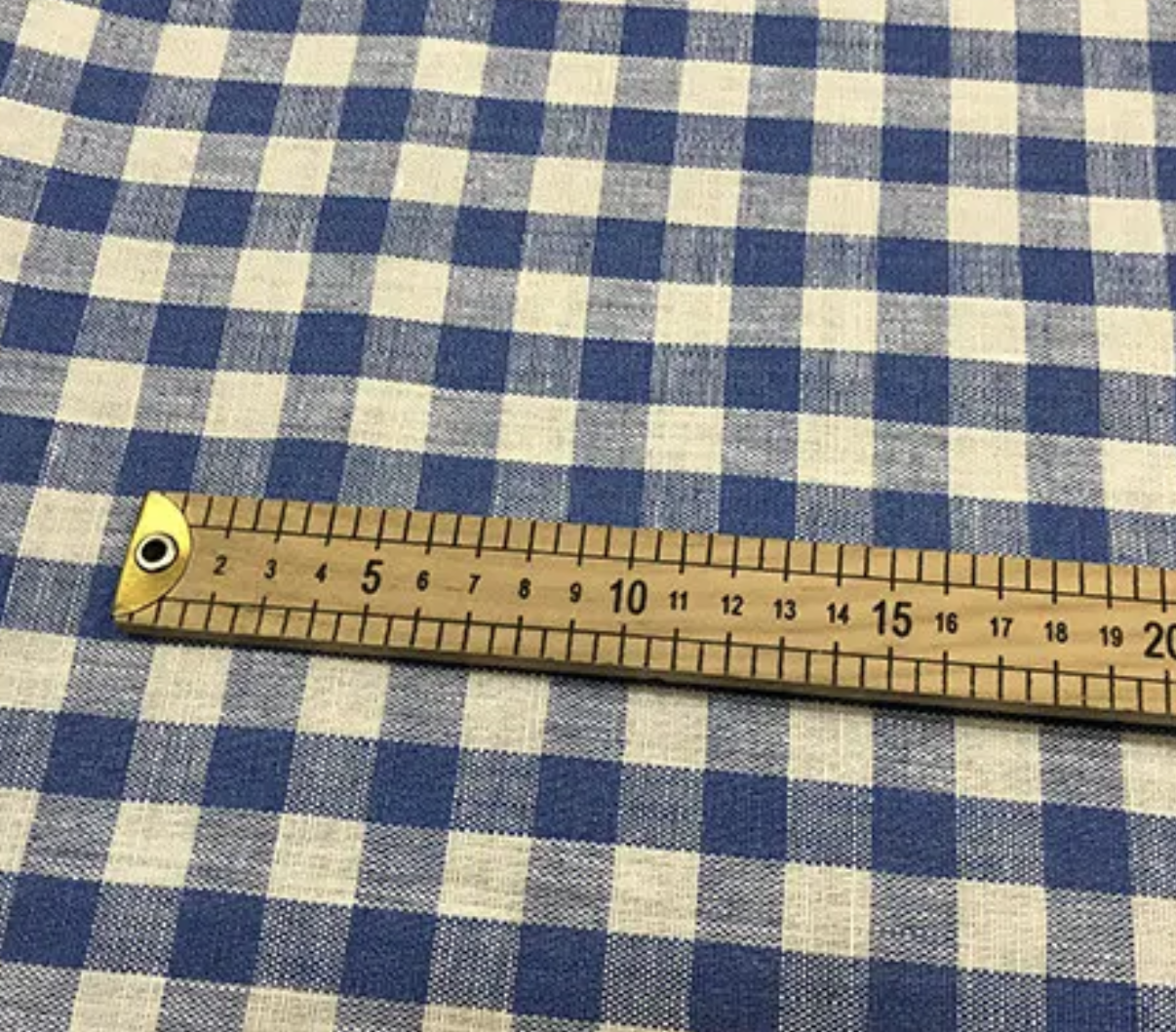 Ткань Linen Plus льняная в клетку цвет 1/27 - фото 2 Ткань Linen Plus льняная в клетку цвет 1/27 - фото 2