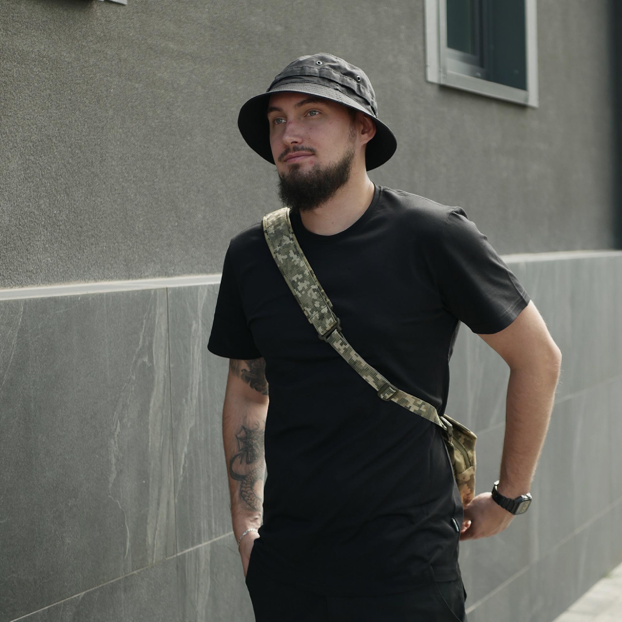 Сумка чоловіча через плече Піксель - фото 15