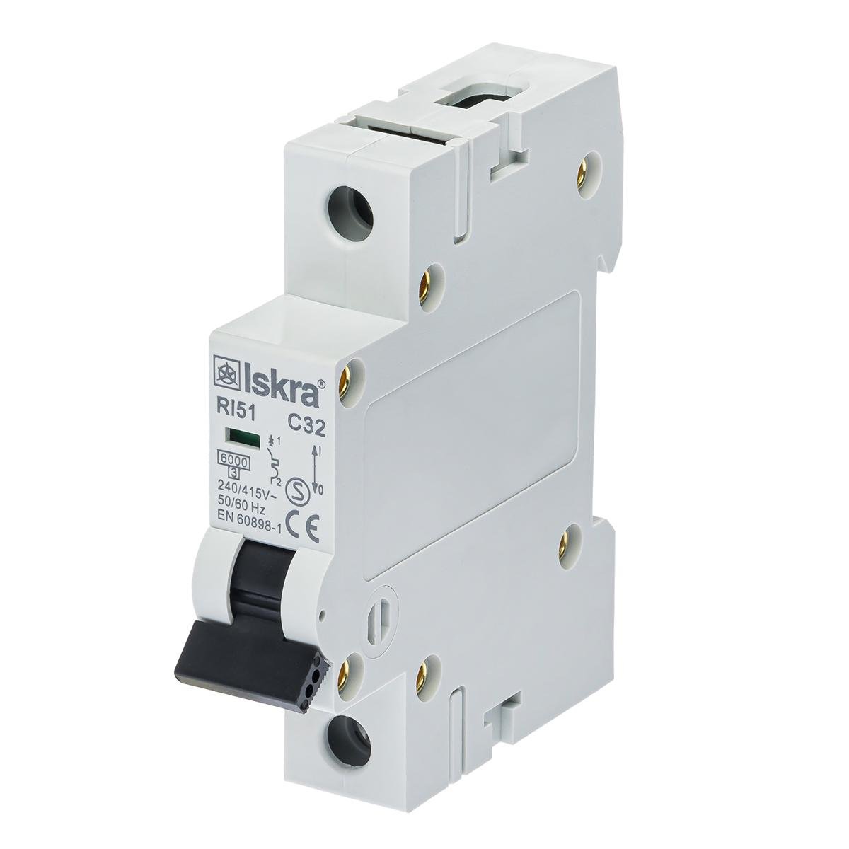 Модульный выключатель ISKRA RI51C32A автоматический (786091105000)