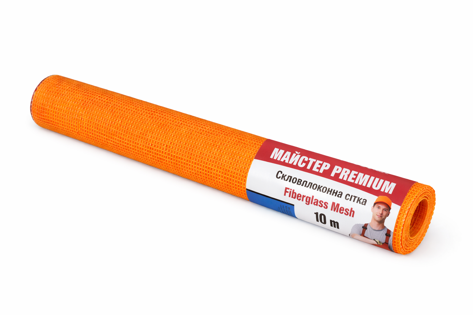 Сетка фасадная штукатурная Майстер PREMIUM M160 10 м Оранжевый (32306480)