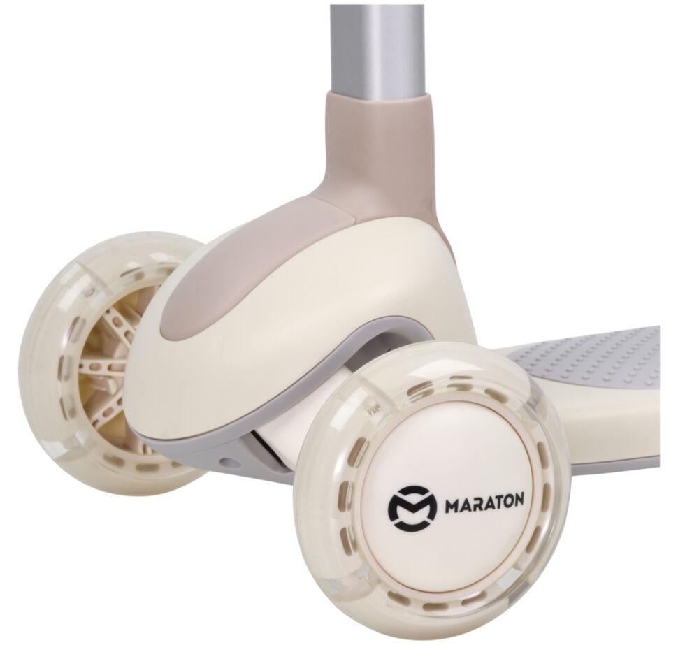 Самокат детский Maraton 3in1 I Candy Пудровый - фото 4 Самокат детский Maraton 3in1 I Candy Пудровый - фото 4