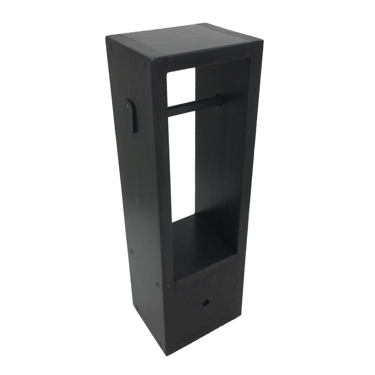 Держатель для туалетной бумаги из дерева Гидроген Венге (ДТБ-002612) - фото 3 Держатель для туалетной бумаги из дерева Гидроген Венге (ДТБ-002612) - фото 3