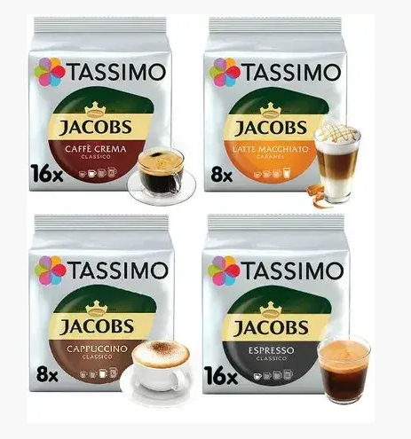 Набор кофе Jacobs Tassimo в капсулах 48 шт. (35370503)
