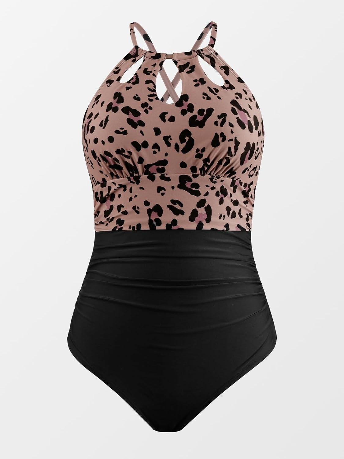 Купальник Cupshe Візерунок L Чорно-бежевий (DAA12E4C024) - фото 4 Купальник Cupshe Візерунок L Чорно-бежевий (DAA12E4C024) - фото 4