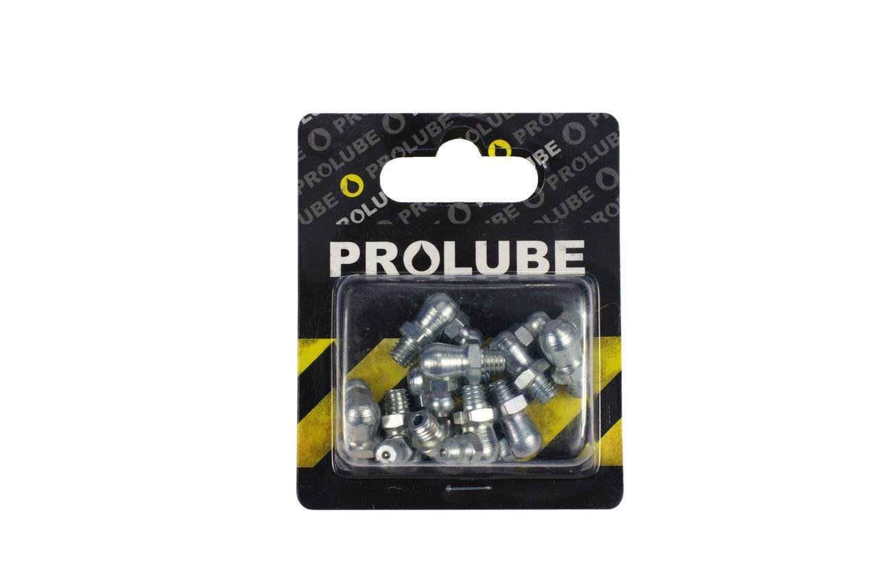 Пресс масленка Prolube шариковая 90° резьба M6x1,0 10 шт. DIN71412 (462-69)