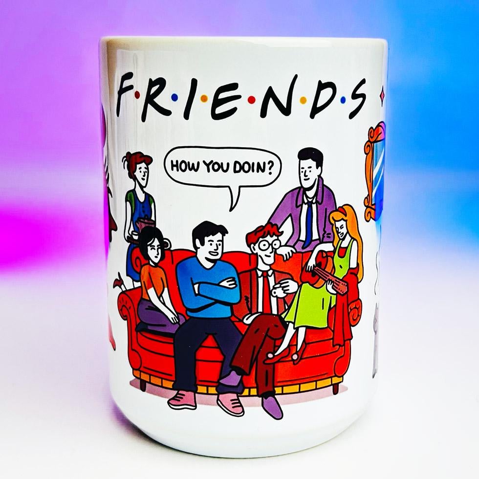 Кружка Friends How You Doin 430 мл (00000000470) Кружка Friends How You Doin 430 мл (00000000470)