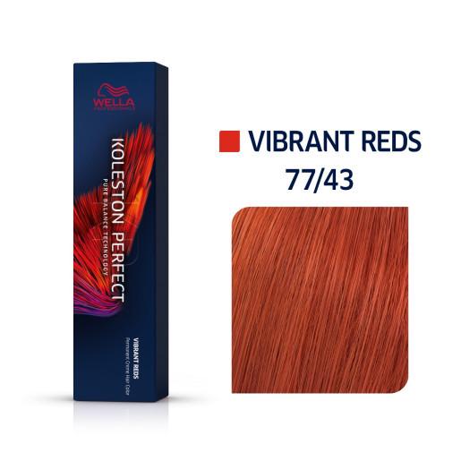 Крем-фарба Wella Professionals Koleston Perfect ME+ стійка 77/43 Vibrant reds - фото 3