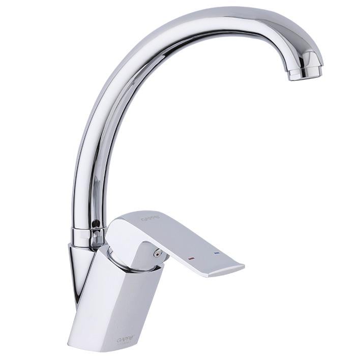 Смеситель для кухни Gappo G4150-8 однорычажный Хром (171251)