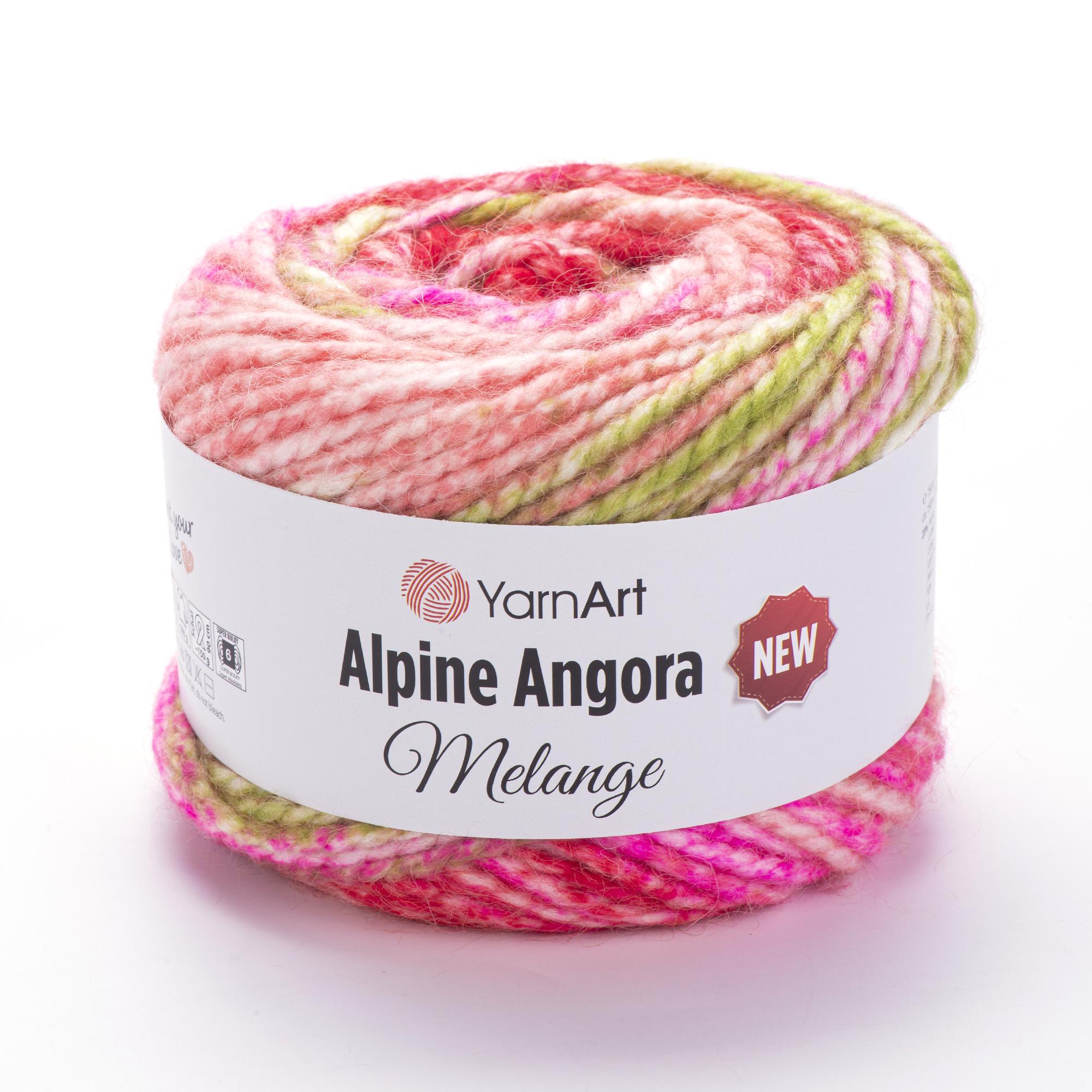 Пряжа YarnArt Alpine Angora Melange New 6417