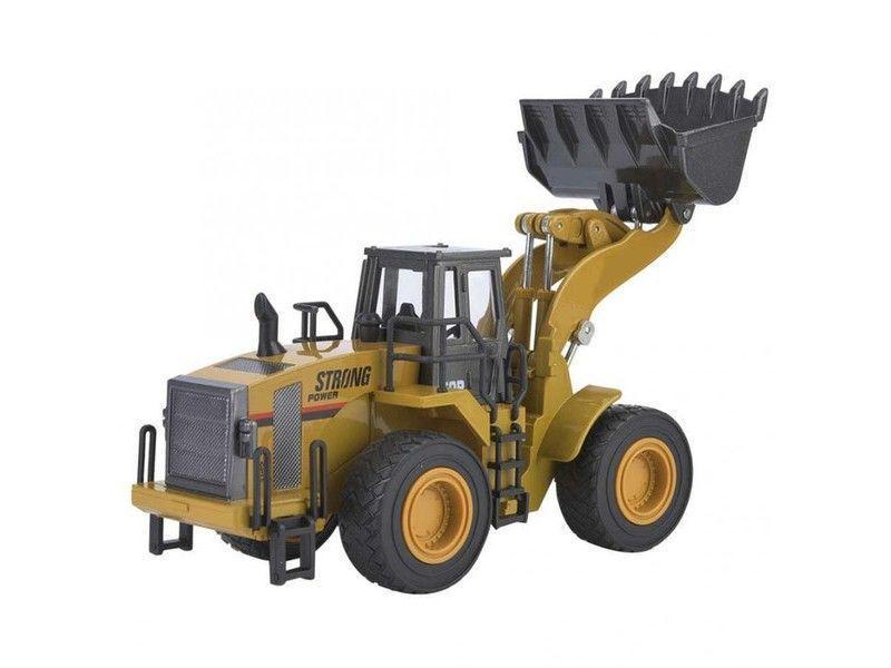 Машинка-бульдозер Hui Na Toys металлический (1913) - фото 3 Машинка-бульдозер Hui Na Toys металлический (1913) - фото 3