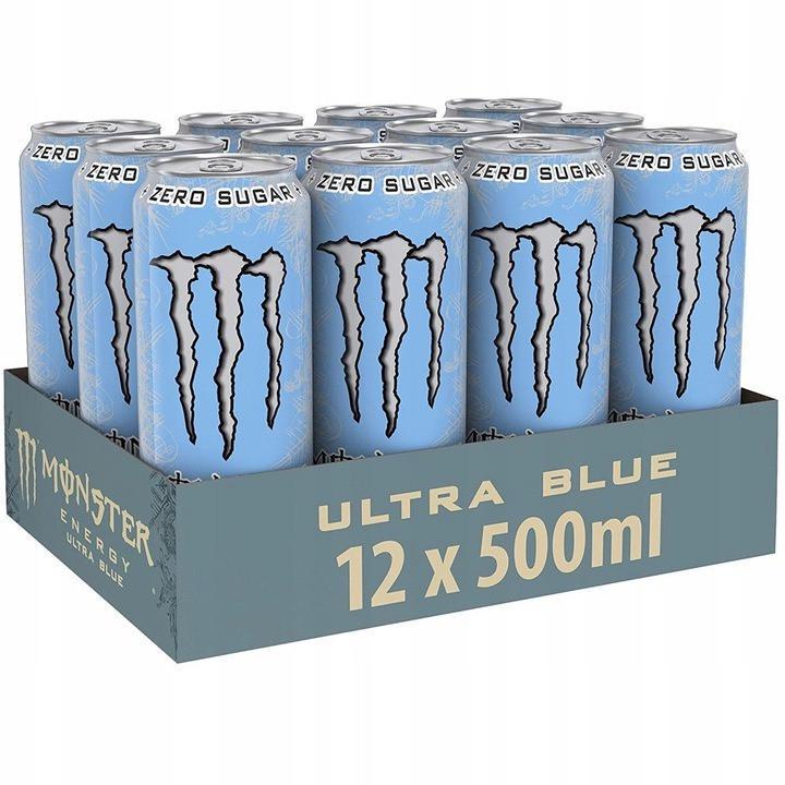 Энергетический напиток Monster Energy Ultra Blue 12x500 мл (1727443799)