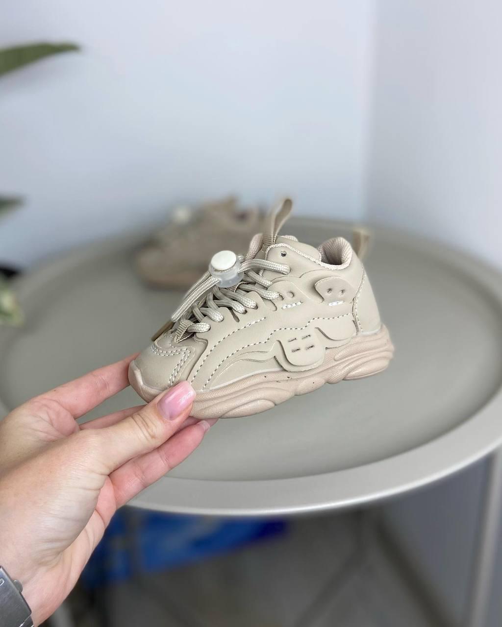 Кроссовки детские р. 18 Бежевый (1175) - фото 5 Кроссовки детские р. 18 Бежевый (1175) - фото 5