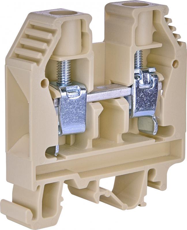 Клема гвинтова набірна ETI VS 16 PA 76А 16 мм2 55х12х56 мм Бежевий (3901129)