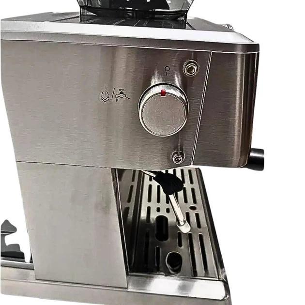 Кавомашина з кавомолкою еспресо Zepline ZP-7305A 2в1 3000 Вт з капучинатором - фото 3 Кавомашина з кавомолкою еспресо Zepline ZP-7305A 2в1 3000 Вт з капучинатором - фото 3