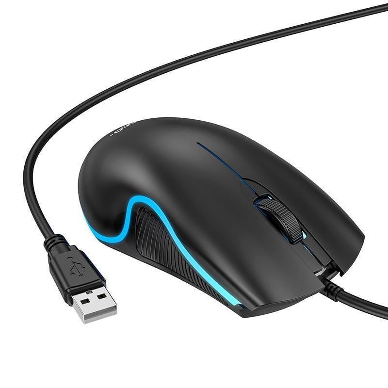 Компьютерная мышка Hoco Enjoy gaming luminous wired mouse GM19 (2005110373)