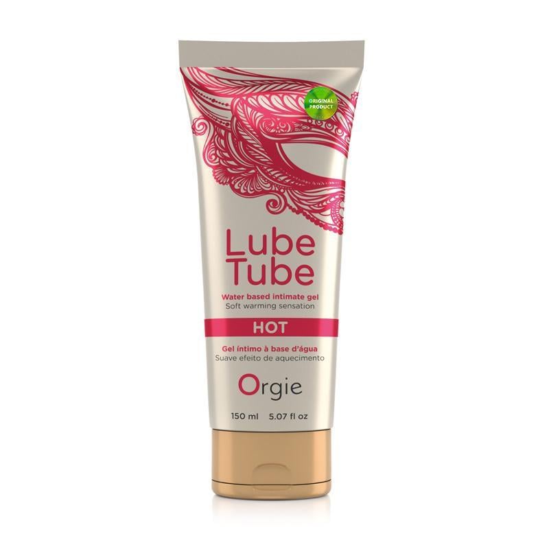 Зігріваючий лубрикант LUBE TUBE HOT Orgie 150 мл - фото 1