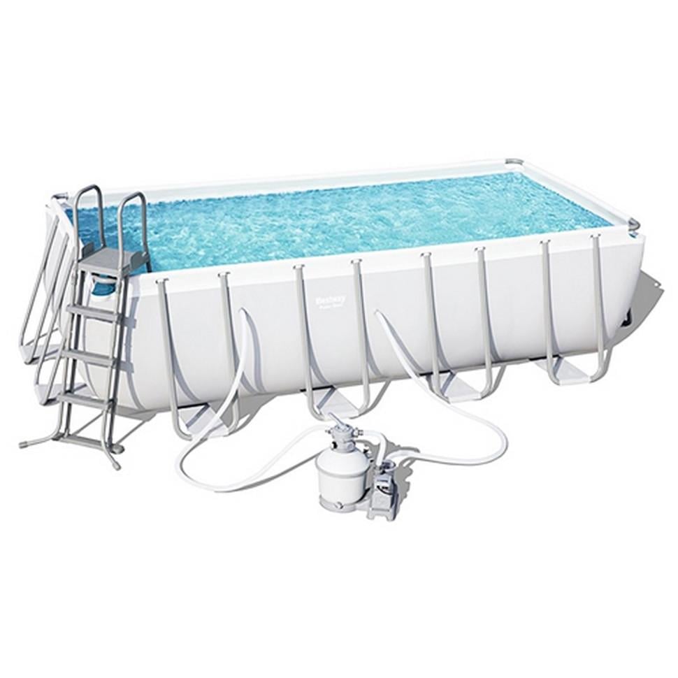 Бассейн каркасный Bestway Power Steel 488x244x122 см 11532 л (34423326)