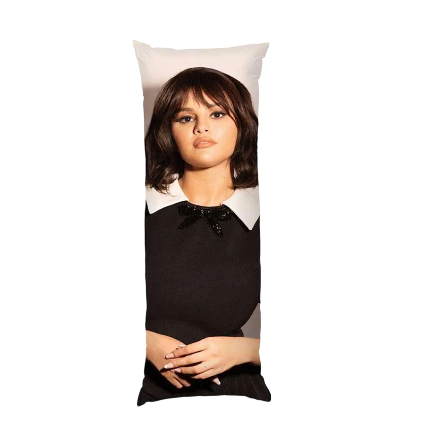 Подушка дакимакура Selena Gomez American singer габардин 140х45 см (113862-2)