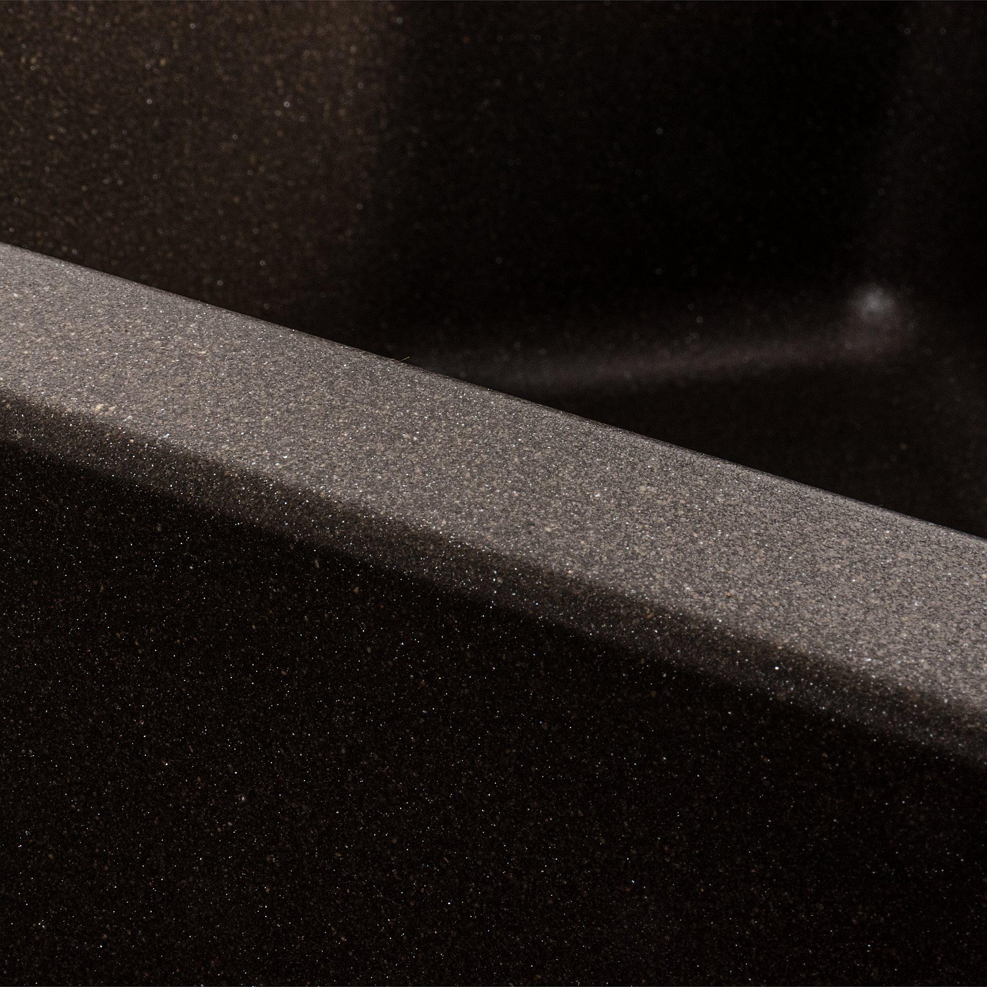 Мийка гранітна для кухні Platinum 9950 PANDORA матова Темна скеля - фото 6 Мийка гранітна для кухні Platinum 9950 PANDORA матова Темна скеля - фото 6