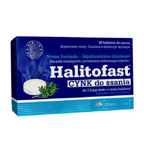 Микроэлемент Цинк для спорта Olimp Nutrition Halitofast 30 Tabs Микроэлемент Цинк для спорта Olimp Nutrition Halitofast 30 Tabs