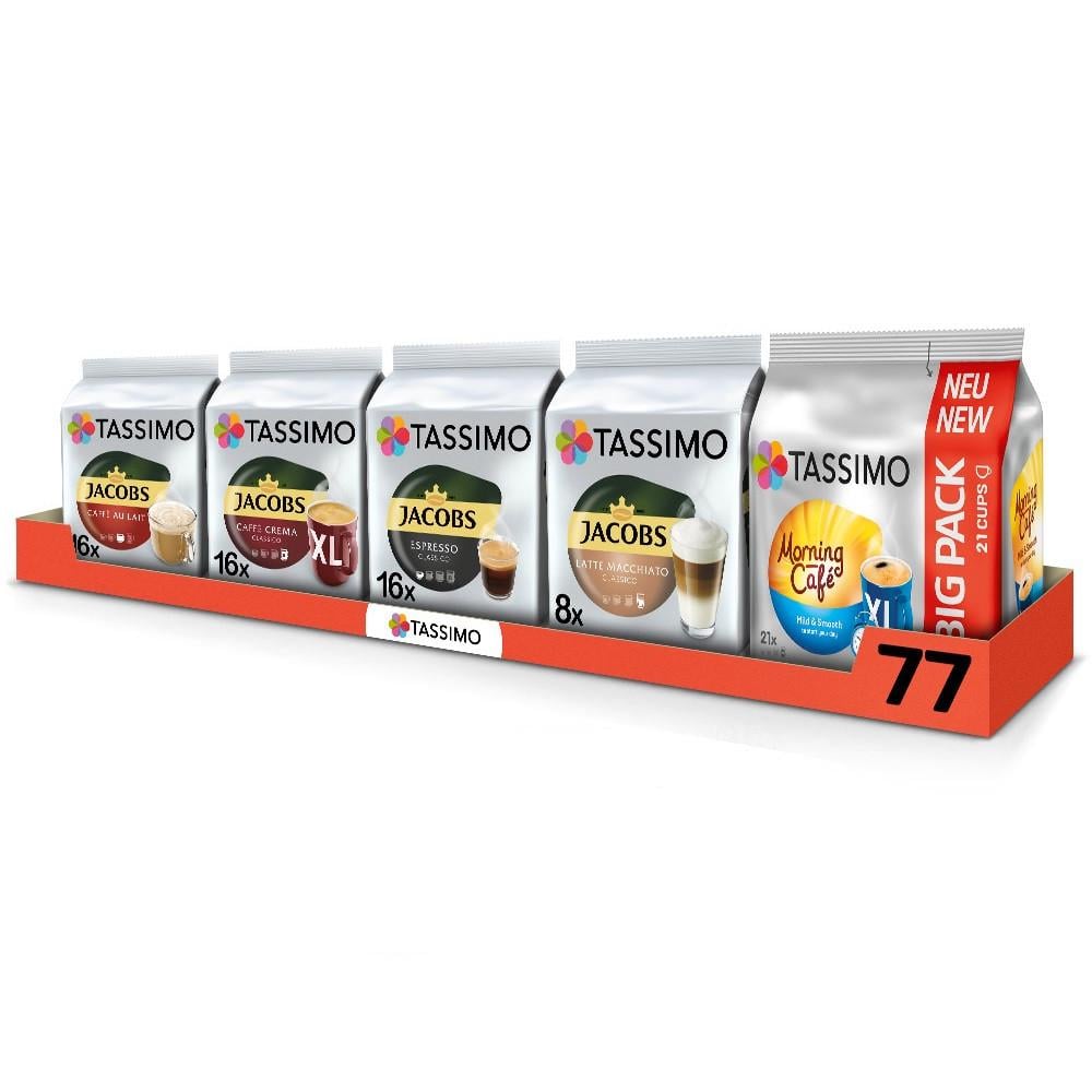 Набор кофе в капсулах Tassimo Set 31 85 капсул