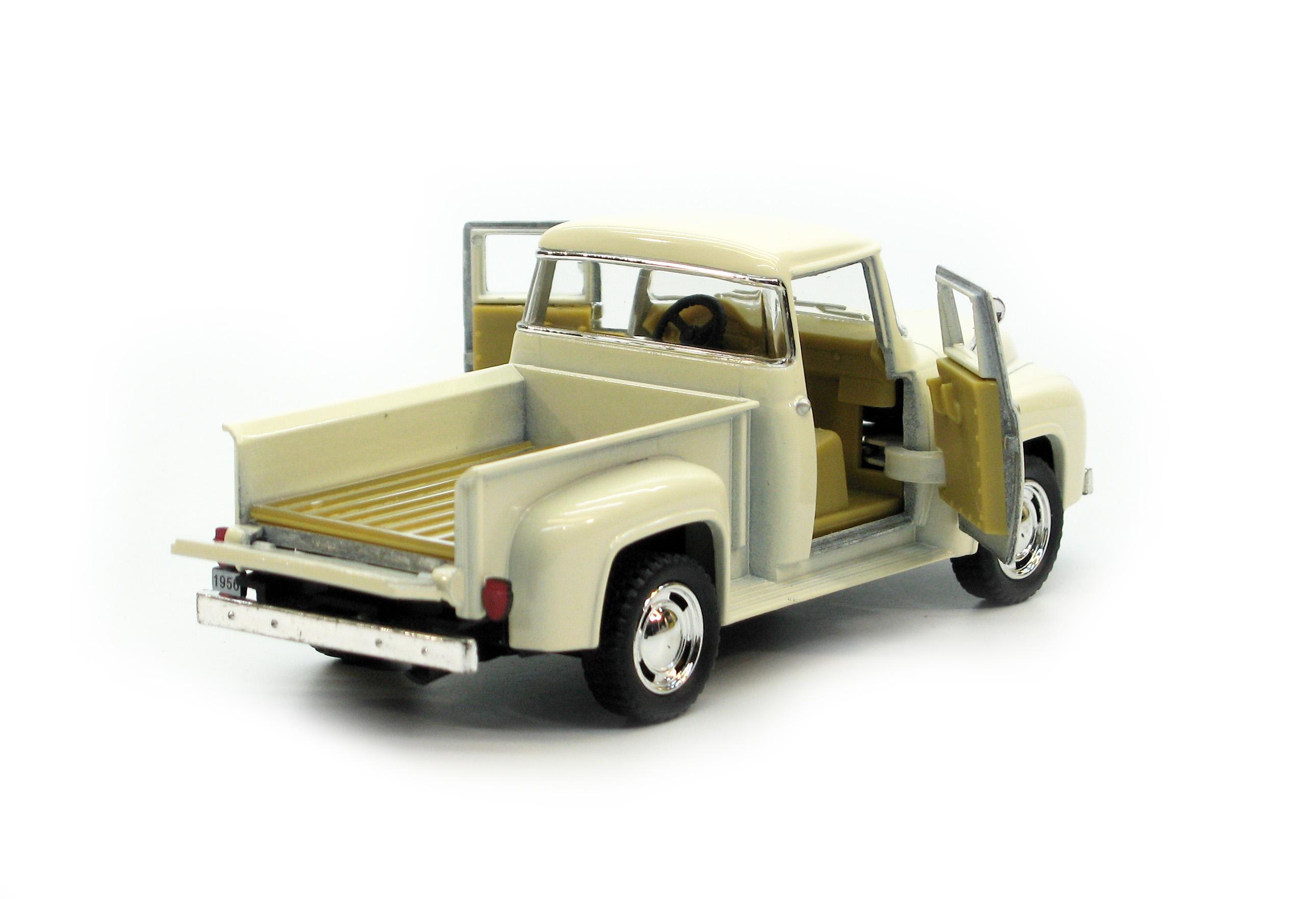 Машина металлическая KT5385W Ford F-100 Pickup 1956 - фото 5 Машина металлическая KT5385W Ford F-100 Pickup 1956 - фото 5