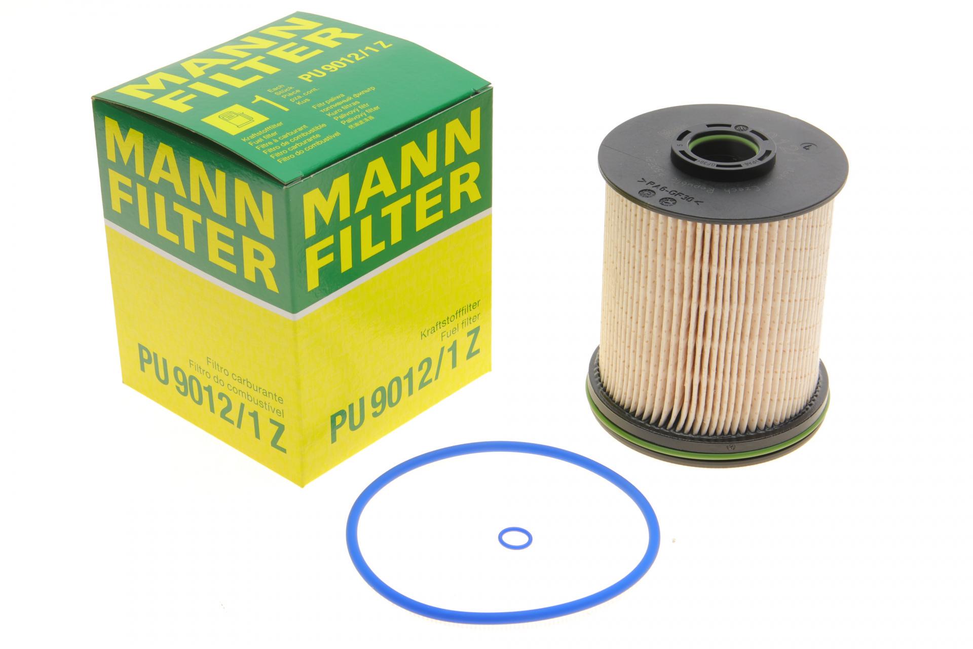 Фильтр топливный Mann-Filter для Opel Astra K 1,6CDTi 15- (PU 9012/1 Z)