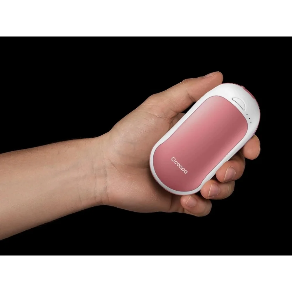 Повербанк-грелка Ocoopa Power Delivery Heater Hotpal PD 5000 mAh Розово-белый - фото 8 Повербанк-грелка Ocoopa Power Delivery Heater Hotpal PD 5000 mAh Розово-белый - фото 8