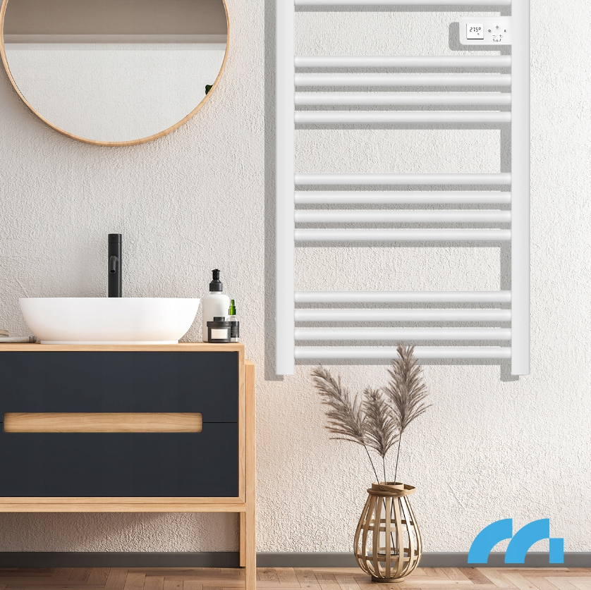 Сушарка для рушників електрична з термостатом Maltec 500 Вт Білий - фото 6 Сушарка для рушників електрична з термостатом Maltec 500 Вт Білий - фото 6