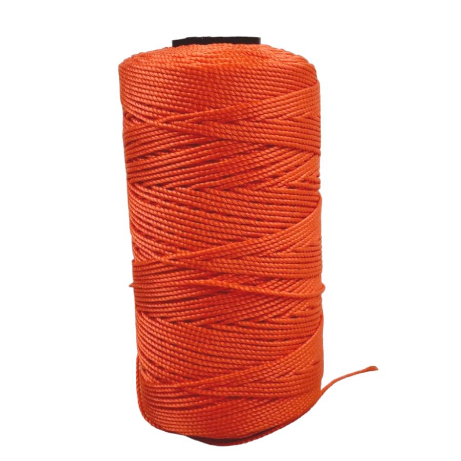 Нить полипропиленовая Ice Silk №1 1,5 мм 100 г Оранжевый (7016)