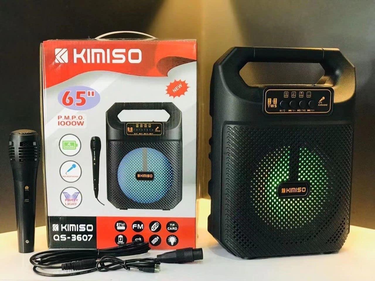 Портативна колонка KIMISO QS-3607 с микрофоном (17807755) - фото 2