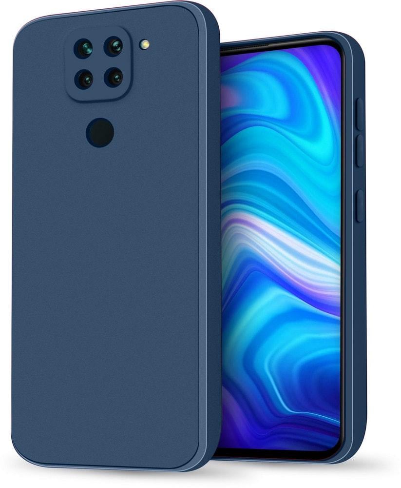 Силіконовий чохол HardCorner Xiaomi Redmi Note 9 (з мікрофіброю) Blue (35424-28)